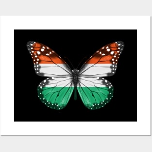 Hungarian Flag  Butterfly - Gift for Hungarian From Hungary Posters and Art